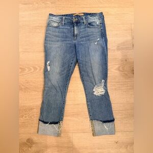 Joe's Jeans Women's Light Blue Distressed Boyfriend Jeans